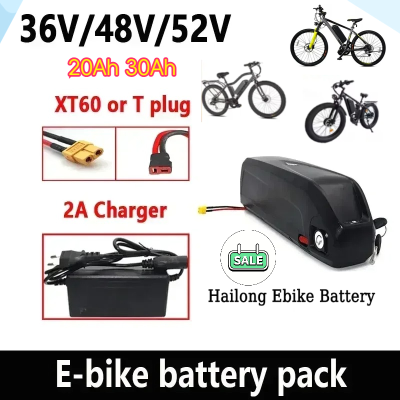 Batería Hailong de 36-48-52V p - Ebike Battery 48V 20Ah Hailong reseña y precio