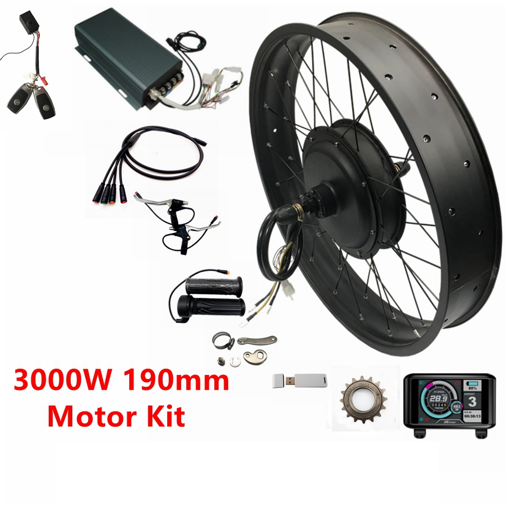 Kit de Conversión para Bicicle - Ebike Conversion Kit 72V 3000W reseña y precio