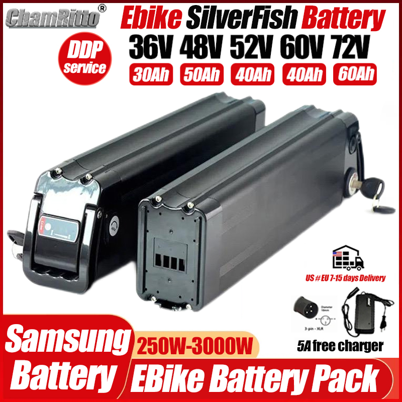 Batería para Bicicleta Eléctri - Electric Bicycle Battery 72V 30Ah reseña y precio